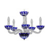 Подвесная люстра Bohemia Ivele 1309/5/165 Ni Cl/Clear-Blue/H-1H - Подвесная люстра Bohemia Ivele 1309/5/165 Ni Cl/Clear-Blue/H-1H