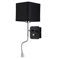  - Бра Crystal Lux Paco AP2 Chrome/Black