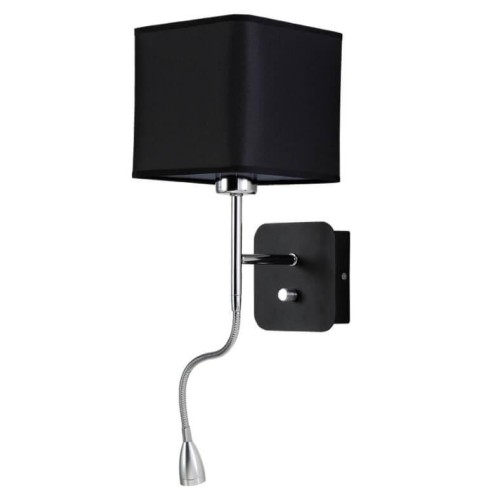 Бра Crystal Lux Paco AP2 Chrome/Black 