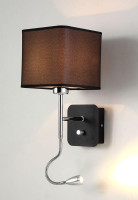  - Бра Crystal Lux Paco AP2 Chrome/Black
