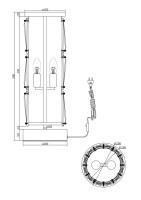  - Настольный светильник Maytoni MOD043TL-02G