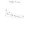Настенный светодиодный светильник Nowodvorski Kagera Led 9503 - Настенный светодиодный светильник Nowodvorski Kagera Led 9503