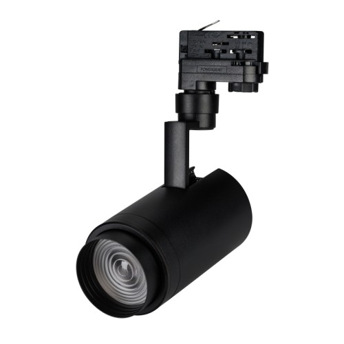 Светильник LGD-ZEUS-4TR-R88-20W Warm (BK, 20-60 deg) (Arlight, IP20 Металл, 3 года) Светильник подвесной для треков/шин 4 провода, 20Вт. Цвет свечения ТЕПЛЫЙ 3000K, световой поток 1600-2000лм, регулируемый угол 20-60°, CRI>90. Корпус круглый, металл, цвет черный, IP20. Размеры DxHxL Ø88x200x162мм. Входное напряжение AC220-240V, мощность 20Вт. Драйвер встроенный (30-42V, 500mA).
