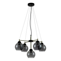  - Подвесная люстра Indigo Grappoli 11029/5P Black V000215