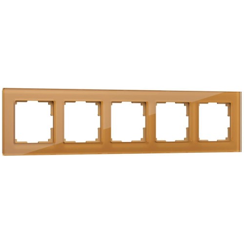 Рамка Werkel Favorit на 5 постов бронзовый WL01-Frame-05 4690389098680 
