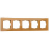 Рамка Werkel Favorit на 5 постов бронзовый WL01-Frame-05 4690389098680 - Рамка Werkel Favorit на 5 постов бронзовый WL01-Frame-05 4690389098680