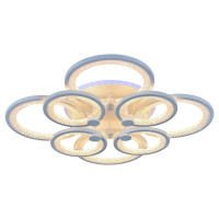  - Потолочная светодиодная люстра Profit Light 8002/4+4 WHT