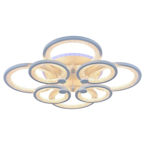 Потолочная светодиодная люстра Profit Light 8002/4+4 WHT 