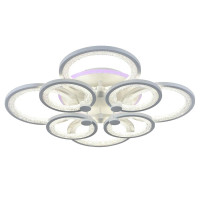  - Потолочная светодиодная люстра Profit Light 8002/4+4 WHT
