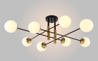  - Потолочная люстра Crystal Lux Fidel PL8 Black