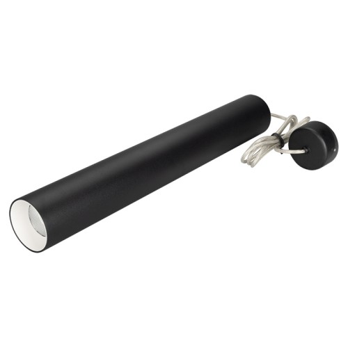 Светильник SP-POLO-HANG-LONG450-R65-8W Day4000 (BK-WH, 40 deg) (Arlight, IP20 Металл, 5 лет) Подвесной светильник 8Вт, черный круглый корпус, белая вставка, металл.
Цвет свечения ДНЕВНОЙ 4000K, св.поток 570лм, CRI(Ra)>80, угол 40°. Размер Ø65x450мм, встроенный драйвер PRI:220-240VAC, SEC:DC 200mA 30-43V 8Вт.