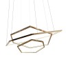 Подвесной светодиодный светильник Milosh Tendence 0873CL-36PG - Подвесной светодиодный светильник Milosh Tendence 0873CL-36PG