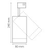 Трековый светодиодный светильник Lightstar Canno Led 303292 - Трековый светодиодный светильник Lightstar Canno Led 303292