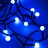 Светодиодная гирлянда ARD-BALL-CLASSIC-D13-10000-BLACK-100LED BLUE (230V, 7W) (Ardecoled, IP65) - Светодиодная гирлянда ARD-BALL-CLASSIC-D13-10000-BLACK-100LED BLUE (230V, 7W) (Ardecoled, IP65)