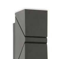  - Уличный настенный светодиодный светильник Favourite Pilon 3027-2W