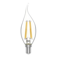  - Лампа светодиодная филаментная Gauss E14 4,5W 4100К прозрачная 1041125