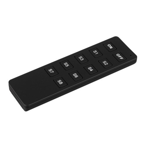 INTELLIGENT ARLIGHT Пульт SMART-801-22-8SC-MULTI Black (3V, 2.4G) (IARL, IP20 Пластик, 5 лет) 