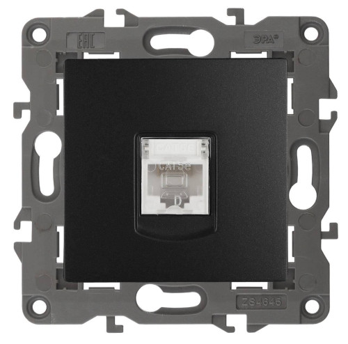 Розетка информационная RJ45 ЭРА Elegance 14-3107-05 Б0034306 
