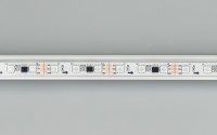  - Лента SPI-5000PGS-5060-60 12V Cx3 RGB (12mm, 14.4W, IP67) (Arlight, Закрытый, IP67)