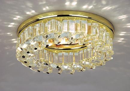 Встраиваемый светильник Arte Lamp Brilliants A7082PL-1GO 