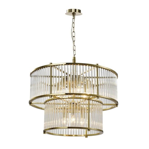 Подвесная люстра Lumien Hall Lariana LH3038/9P-A-CO-CL 
