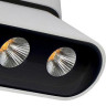 Светодиодный спот Lumien Hall Фергус 8005/3CS-WT-BK - Светодиодный спот Lumien Hall Фергус 8005/3CS-WT-BK