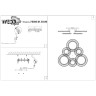 Потолочная люстра Wedo Light Vinola 75393.01.03.06 - Потолочная люстра Wedo Light Vinola 75393.01.03.06