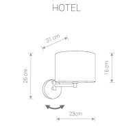  - Бра Nowodvorski Hotel 9303