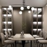Потолочный светильник 8119P/6 black - Потолочный светильник 8119P/6 black