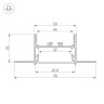 Тройник SL-LINIA45-FANTOM (Arlight, Металл) - Тройник SL-LINIA45-FANTOM (Arlight, Металл)