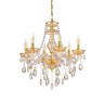 Подвесная люстра Lumina Deco Eliza LDP 7025-6 GD - Подвесная люстра Lumina Deco Eliza LDP 7025-6 GD