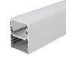 Профиль с экраном ALU-LINE-DUO-2000 ANOD+OPAL+PRISM (Arlight, Алюминий) - Профиль с экраном ALU-LINE-DUO-2000 ANOD+OPAL+PRISM (Arlight, Алюминий)