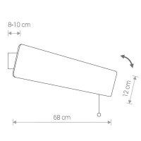 Настенный светодиодный светильник Nowodvorski Oslo 9312 - Настенный светодиодный светильник Nowodvorski Oslo 9312