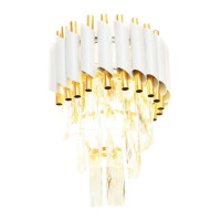  - Настенный светильник Lumina Deco Funneli LDW 6003-2 WT+F.GD