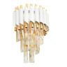 Настенный светильник Lumina Deco Funneli LDW 6003-2 WT+F.GD - Настенный светильник Lumina Deco Funneli LDW 6003-2 WT+F.GD