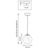 Подвесной светильник Lightstar Dissimo 803112 - Подвесной светильник Lightstar Dissimo 803112