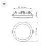 Светодиодная панель LTD-115SOL-15W Warm White (Arlight, IP44 Пластик, 3 года) - Светодиодная панель LTD-115SOL-15W Warm White (Arlight, IP44 Пластик, 3 года)