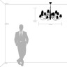 Подвесная люстра Lightstar Vortico 814334 - Подвесная люстра Lightstar Vortico 814334