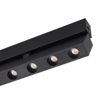  - Светильник MAG-DOTS-FOLD-25-S400-12W Warm3000 (BK, 30 deg, 24V) (Arlight, IP20 Металл, 5 лет)