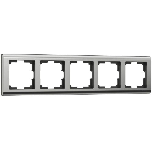 Рамка на 5 постов Werkel Metallic глянцевый никель W0051602 4690389159060 