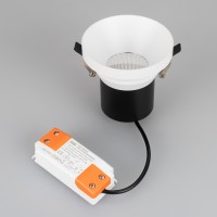  - Светильник MS-VOLCANO-BUILT-R95-15W Warm3000 (WH, 38 deg, 230V) (Arlight, IP20 Металл, 5 лет)