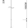 Подвесной светильник Arte Lamp Wave A7761SP-1CC - Подвесной светильник Arte Lamp Wave A7761SP-1CC