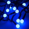 Светодиодная гирлянда ARD-BALL-CLASSIC-D13-20000-BLACK-200LED BLUE (230V, 14W) (Ardecoled, IP65) - Светодиодная гирлянда ARD-BALL-CLASSIC-D13-20000-BLACK-200LED BLUE (230V, 14W) (Ardecoled, IP65)