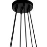 Подвесная люстра Lumien Hall Тейл 4002/6P-BK-GR - Подвесная люстра Lumien Hall Тейл 4002/6P-BK-GR