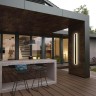 Уличный настенный светодиодный светильник Feron DH2003 черный 48018 - Уличный настенный светодиодный светильник Feron DH2003 черный 48018