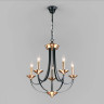 Подвесная люстра Eurosvet Lazzaro 60098/5 черный - Подвесная люстра Eurosvet Lazzaro 60098/5 черный