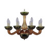 Подвесная люстра Bohemia Ivele 1309/8/200 G Am/Amber-Green/H-1J - Подвесная люстра Bohemia Ivele 1309/8/200 G Am/Amber-Green/H-1J