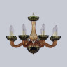 Подвесная люстра Bohemia Ivele 1309/8/200 G Am/Amber-Green/H-1J - Подвесная люстра Bohemia Ivele 1309/8/200 G Am/Amber-Green/H-1J