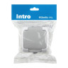 Розетка ЭРА Intro Atlantic Schuko 2P+E 16A 250V со шторками с крышкой 5-202-03 Б0050946 - Розетка ЭРА Intro Atlantic Schuko 2P+E 16A 250V со шторками с крышкой 5-202-03 Б0050946
