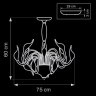 Потолочная люстра Lightstar Cigno Collo Ch 751024 - Потолочная люстра Lightstar Cigno Collo Ch 751024